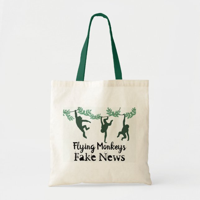 Flygande apor Tote Bag Tygkasse (Framsidan)
