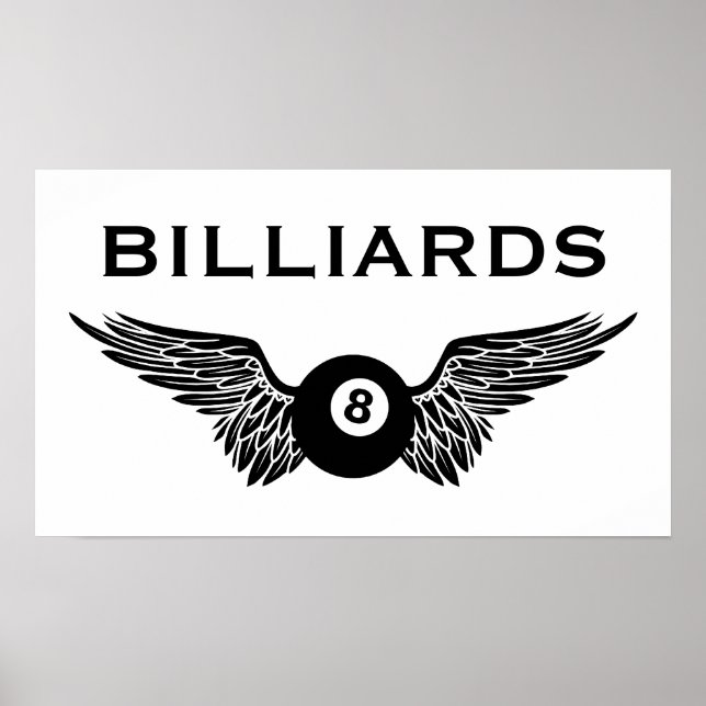 flygande åttboll poster (Framsidan)