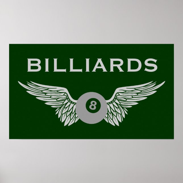 flygande åttboll poster (Framsidan)