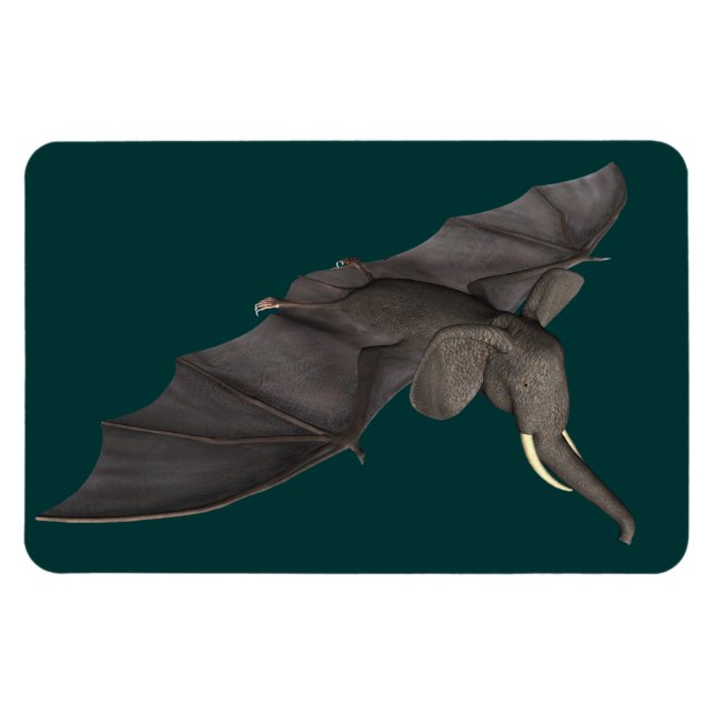 Flygande batphant magnet (Horisontell)