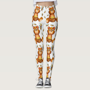 Flygande bin med honungsben leggings