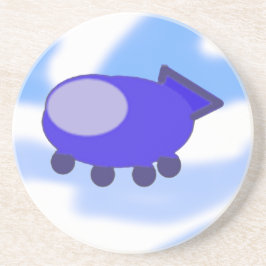 Flygande blått blanksteg underlägg