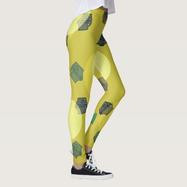 Flygande böcker i grönt leggings (Höger)
