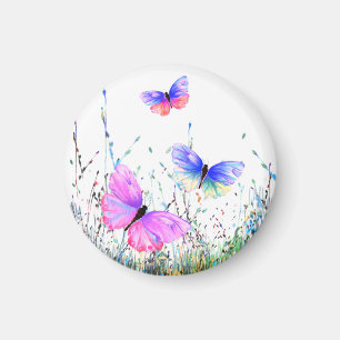 Flygande Butterflies Magnet