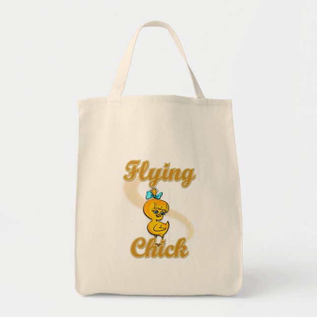 Flygande Chick Tygkasse (Framsidan)