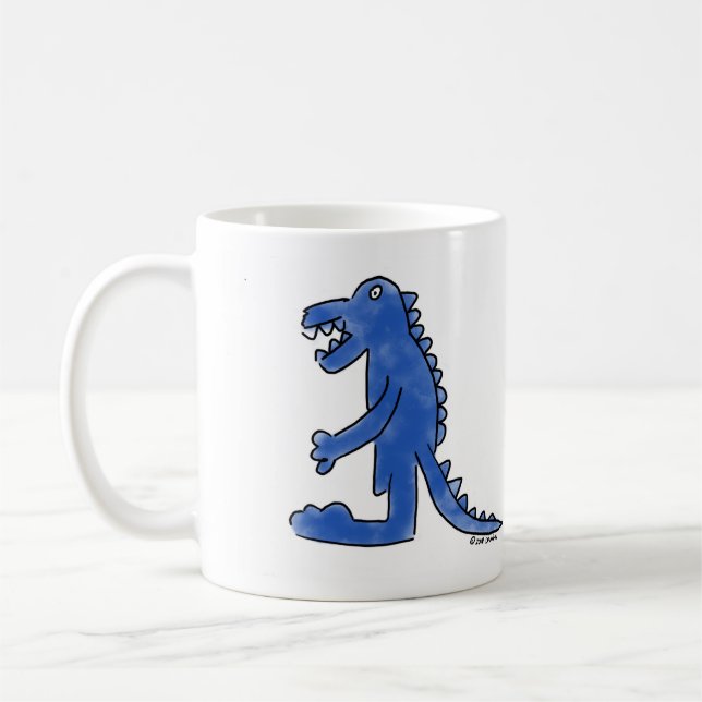 Flygande Dinosaur Mugg (Vänster)