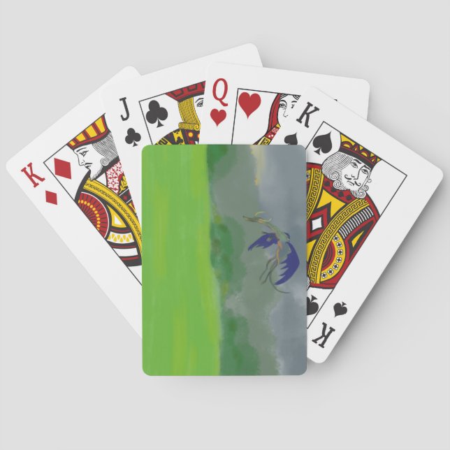 Flygande Dragon Kortlek (Baksidan)