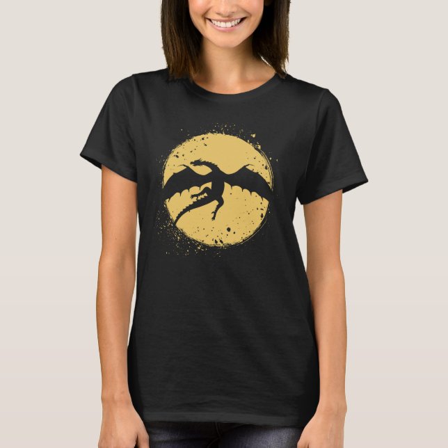 Flygande Drak T Shirt (Framsida)