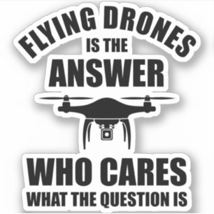 Flygande drakar är svaret klistermärken