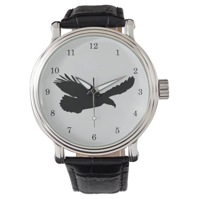 Flygande Eagle Watch - Anpassade Armbandsur (Framsida)