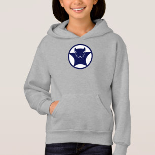 Flygande ekorrar Mode Hoodie (blått) T Shirt