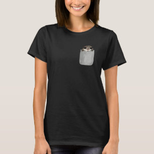 Flygande ekorre falska fickdjur räddning t shirt