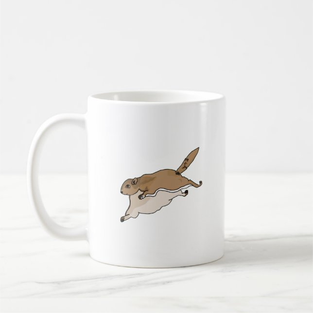 Flygande ekorre  kaffemugg (Vänster)