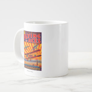 Flygande Ess Magazine Cover Jumbo Mugg