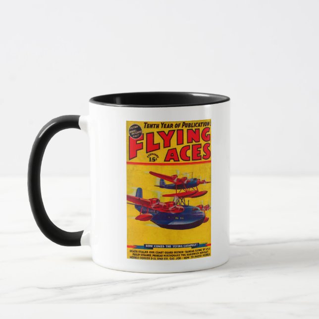 Flygande Ess Magazine Cover Mugg (Vänster)