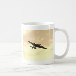 Flygande fästning i flykten kaffemugg