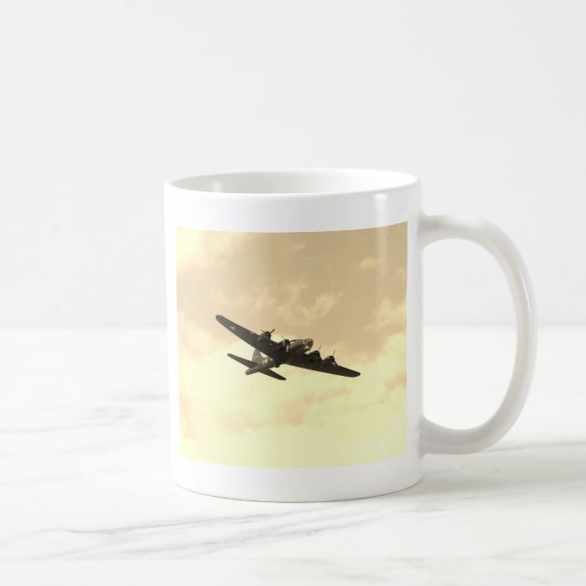 Flygande fästning i flykten kaffemugg (Höger)