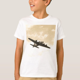 Flygande fästning i flykten t-shirt
