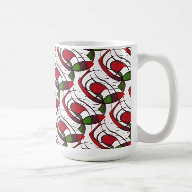 "Flygande fisk" - kokt Konstruktionskonstruktion M Kaffemugg (Höger)