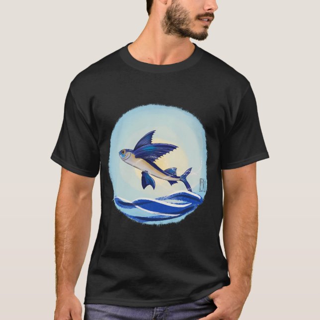 Flygande Fisk T Shirt (Framsida)