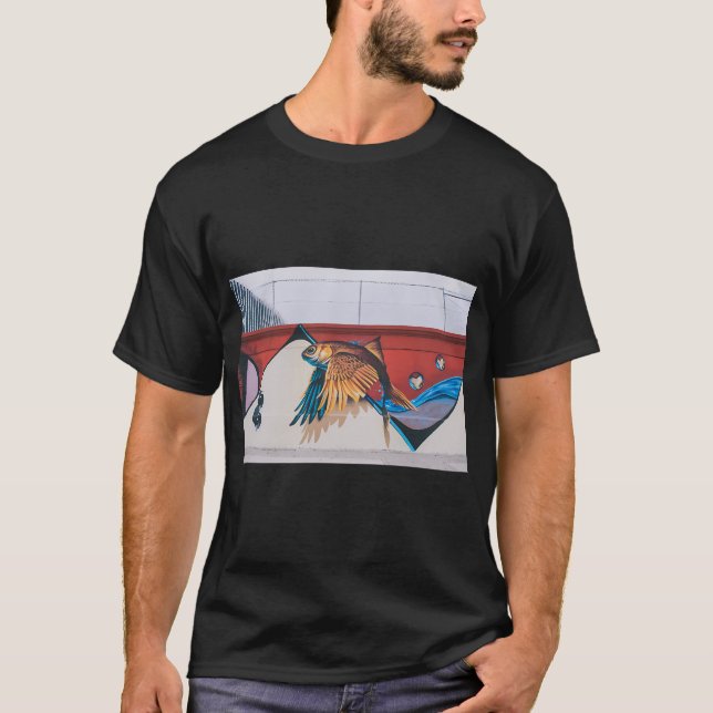 Flygande Fisk T Shirt (Framsida)