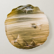 Flygande fiskmåsar - abstrakt