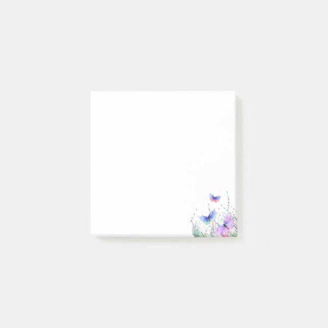 Flygande fjäril Post-it® Notes Post-it Block (Framsida)