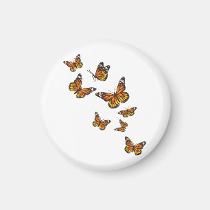 Flygande fjärilar - Butterfly Älskare Gardener Ent Magnet