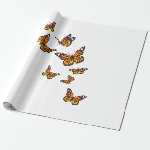Flygande fjärilar - Butterfly Älskare Gardener Ent Presentpapper