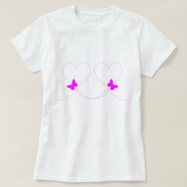 Flygande fjärilar T-Shirt (Design framsida)