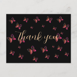 flygande fjärilar vykort