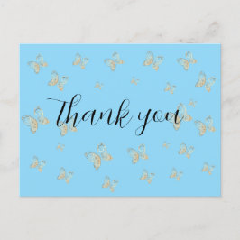 flygande fjärilar vykort