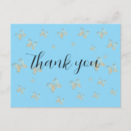 flygande fjärilar vykort