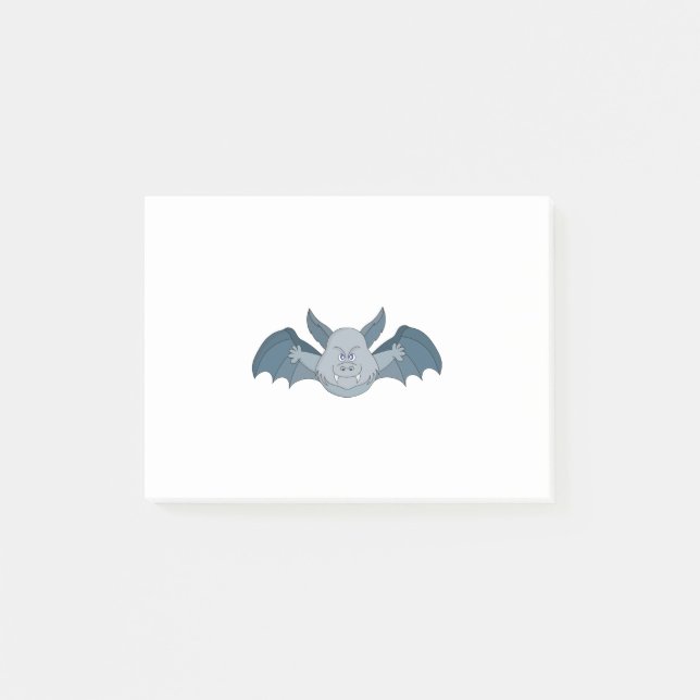Flygande Fladdermus Post-it Block (Framsida)
