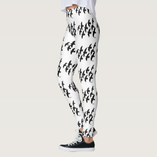 Flygande flygbesprutning leggings