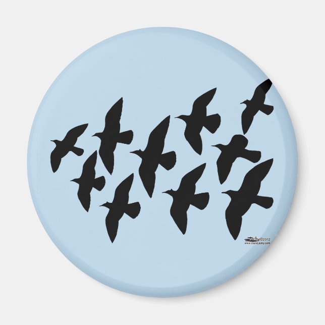 Flygande flygbesprutning magnet (Framsidan)