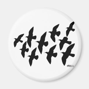 Flygande flygbesprutning magnet
