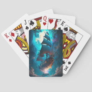 Flygande Frakt Fantasy Art Casinokort