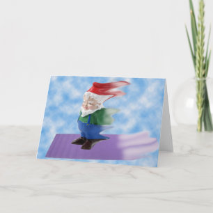 Flygande Gnome Helgkort