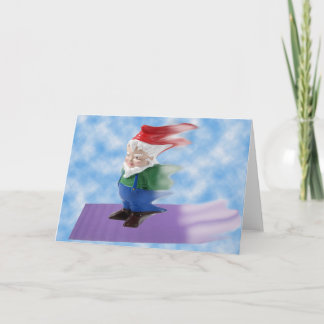 Flygande Gnome Helgkort