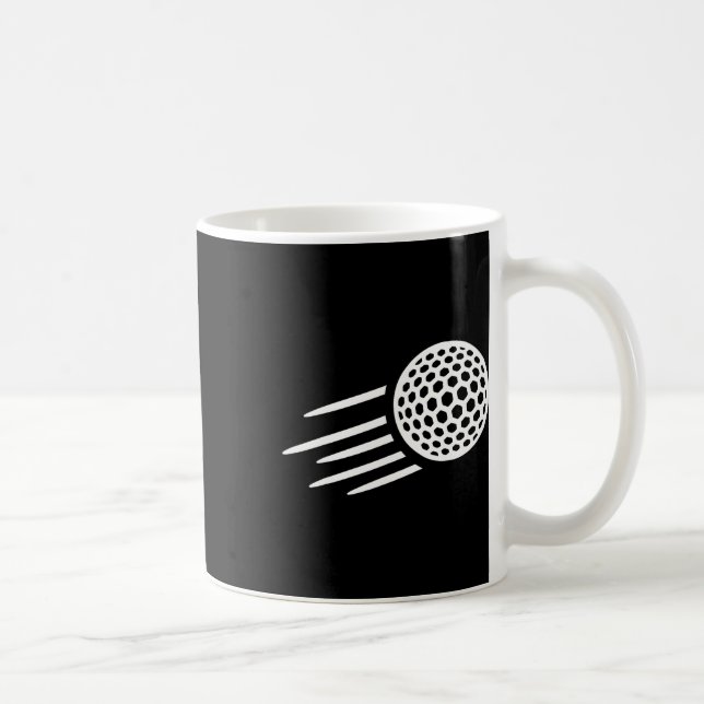 Flygande golfboll  kaffemugg (Höger)