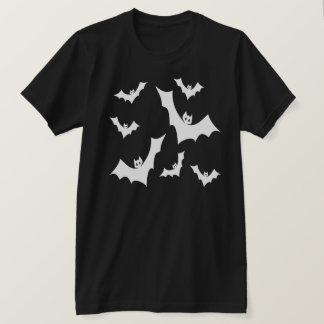Flygande gotiska vampyrfladdermöss t-shirt