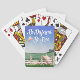 Flygande Gris-be-vara annorlunda Casinokort