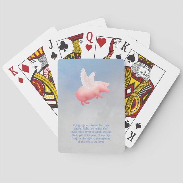 Flygande Gris Casinokort (Baksidan)