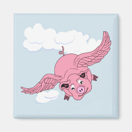 Flygande Gris Magnet