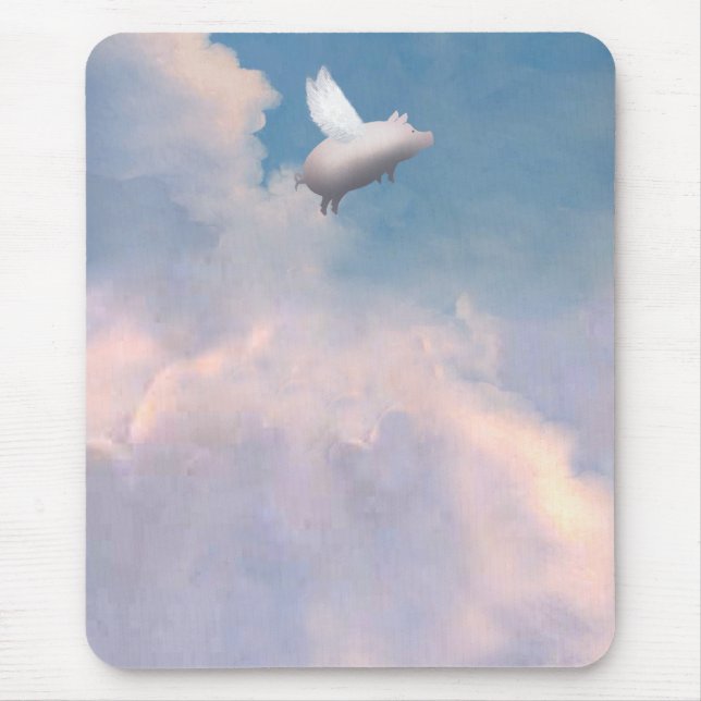 flygande gris mousepad musmatta (Framsidan)