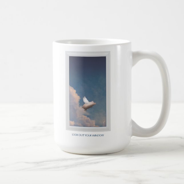 flygande gris mugg (Höger)