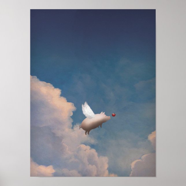 flygande gris poster (Framsidan)
