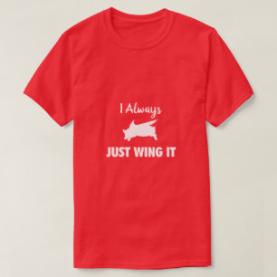 Flygande Gris precis Vinge T Shirt