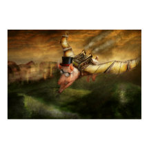 Flygande Gris - Steampunk - Det flygande svinet